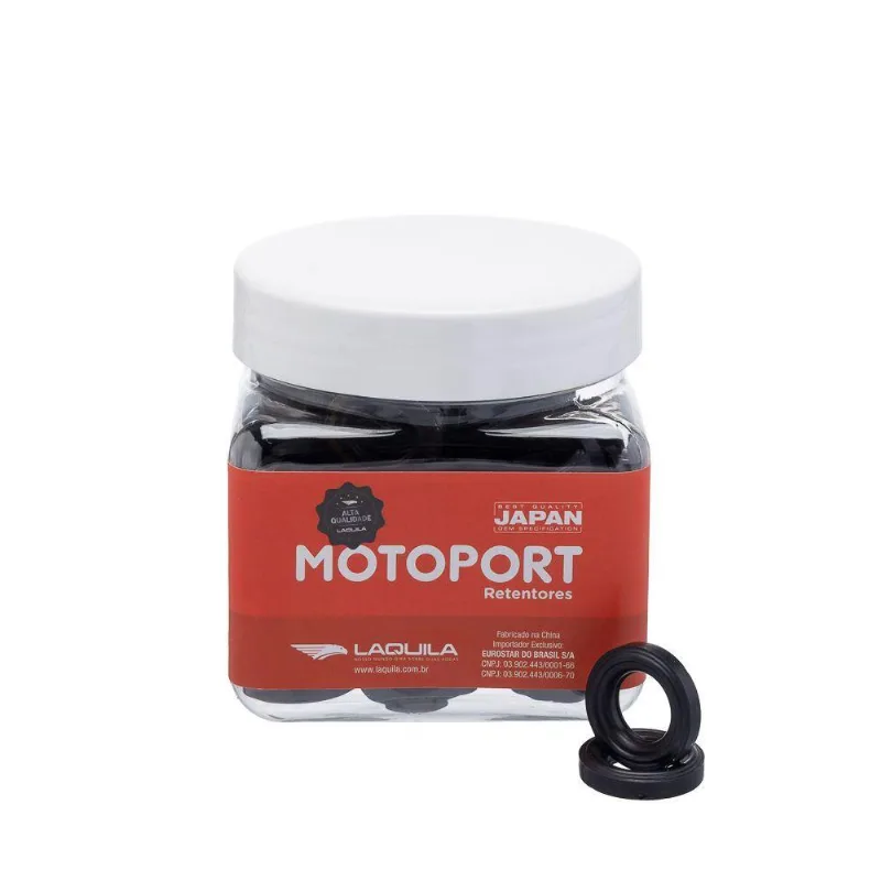 Retentor Coxim Tampa Valvula Pote Com 100 Unidades Compativel Com CG 150 2004 A 2015 CBX 250 Twister