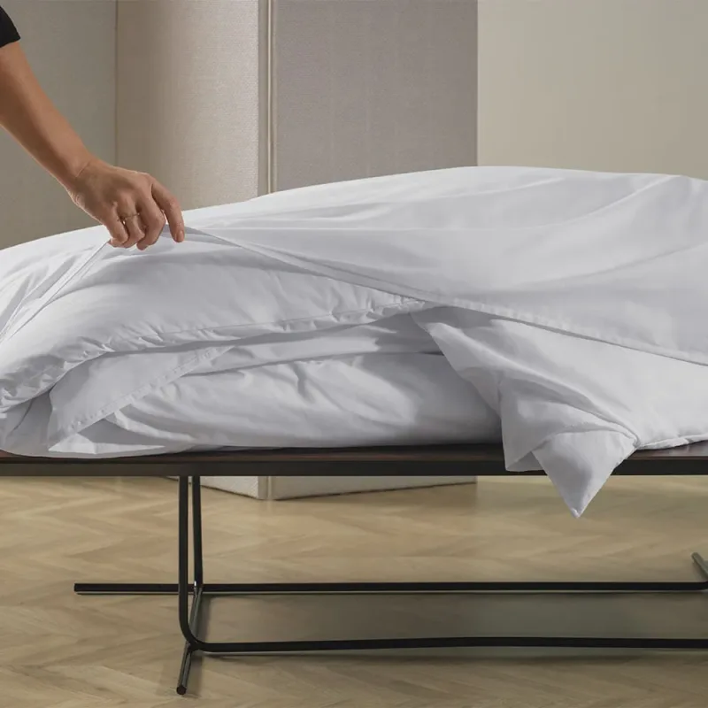 Capa Edredom Solteiro Altenburg Duvet Microfibra Embossed Branco - Altenburg - Cama, Mesa E Banho