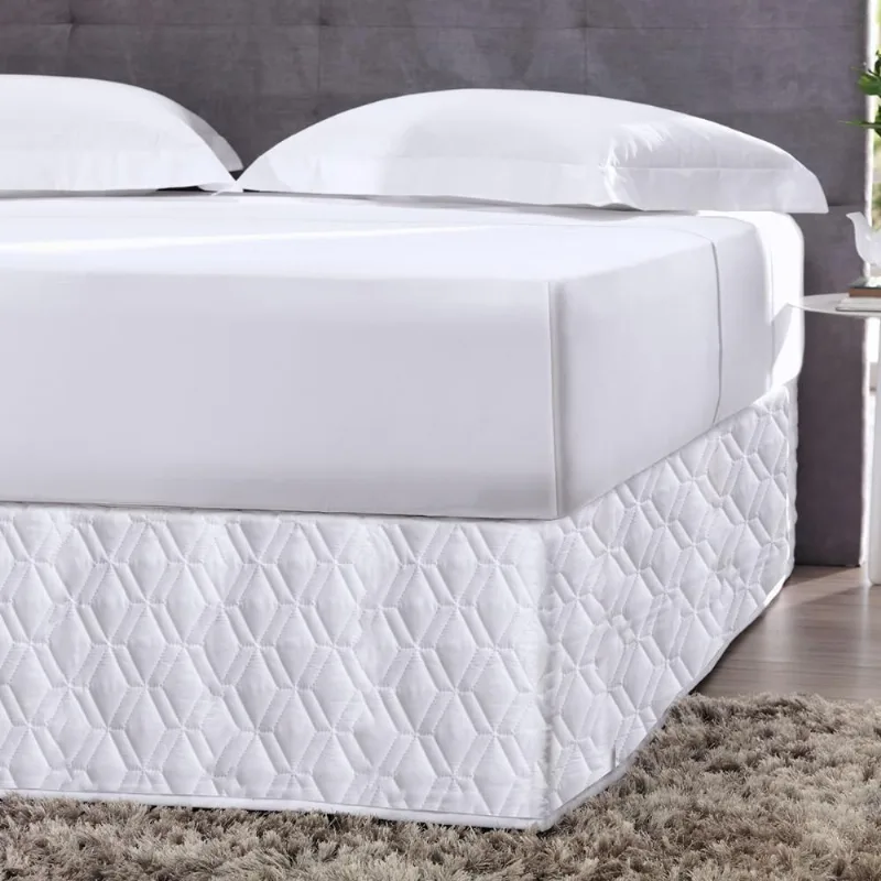 Saia Box Altenburg Queen Easy Fit Branco - ALTENBURG