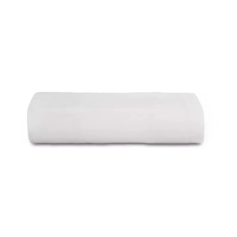 Lençol com Elástico Solteiro 100% Poliéster Toque Aveludado Branco Altenburg - Altenburg - Agro
