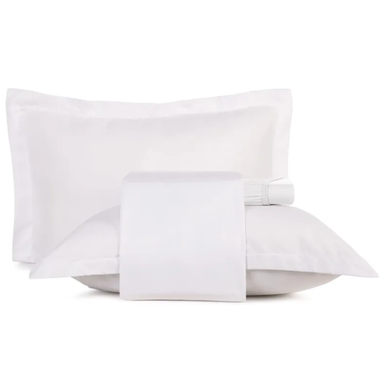 Jogo de Cama 4 Peças Toque Acetinado Branco Altenburg - Altenburg - Cama, Mesa E Banho