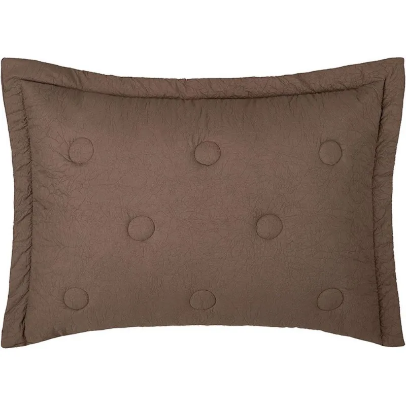 Porta Travesseiro Altenburg Siena Microfibra 100% Poliéster 50x70cm Marrom Bit - Altenburg