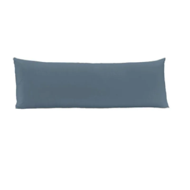 Fronha Travesseiro Corpo Poliester Lisa 40cmx130cm Altenburg Cinza