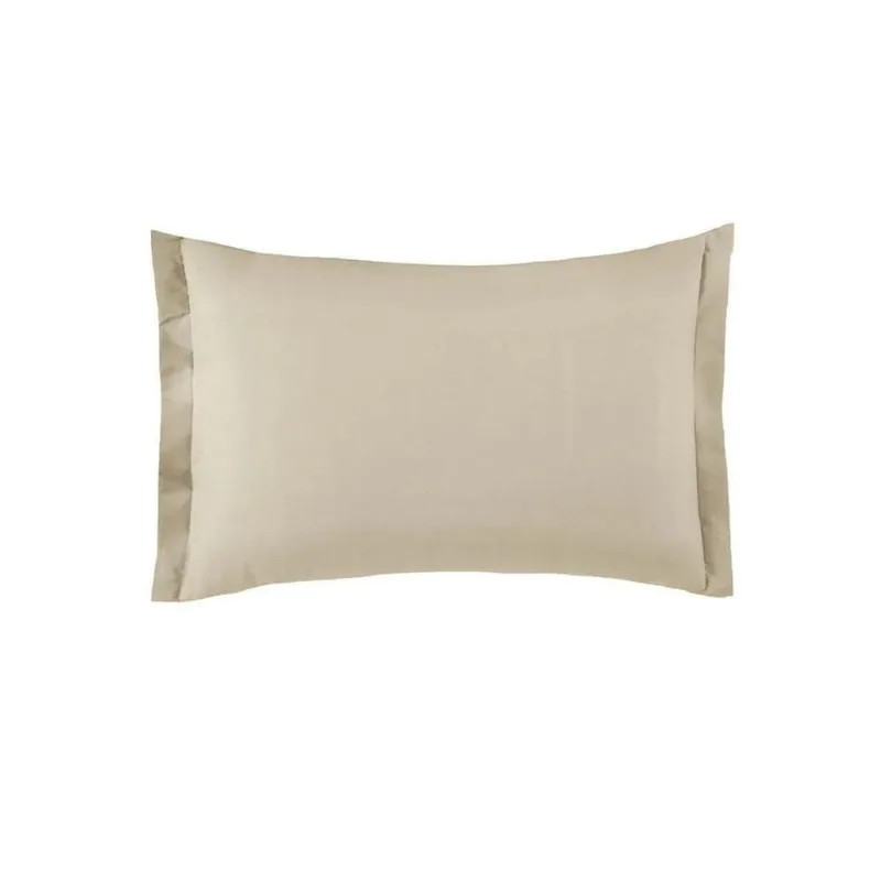 Mini Fronha Travesseiro Multiuso Altenburg Toque Acetinado 35cm X 50cm Bege