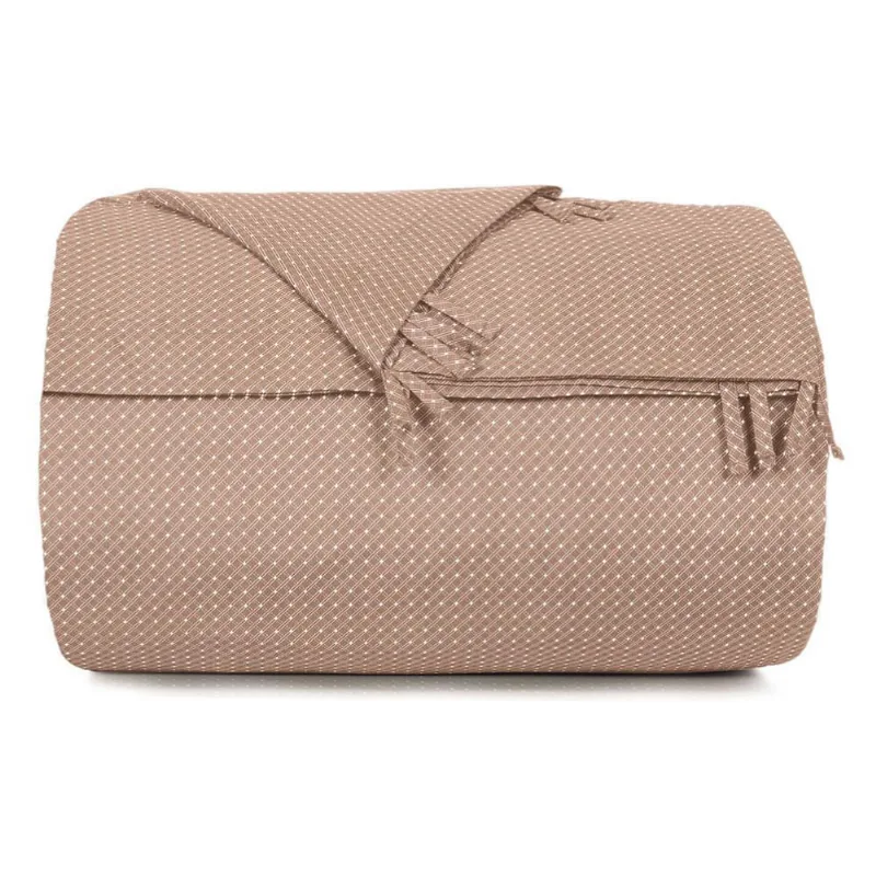 Capa de Edredom Casal Altenburg Toque Acetinado Slim Laranja