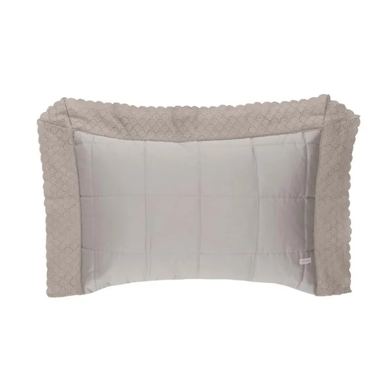 Porta Travesseiro Altenburg Bordados Em Cetim 300 Fios Barnot 50cm X 70cm