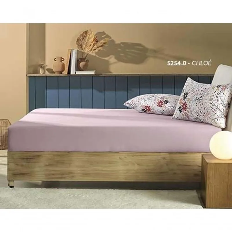 Jogo De Cama Simples Solteiro King 2pc Malha 100% Algodao - Chloe - Altenburg - Cama, Mesa E Banho