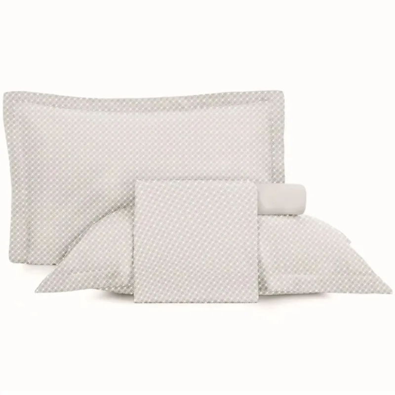 Jogo de Cama 4 Peças Toque Acetinado Slim Porcelana Bege Altenburg Casal - Altenburg