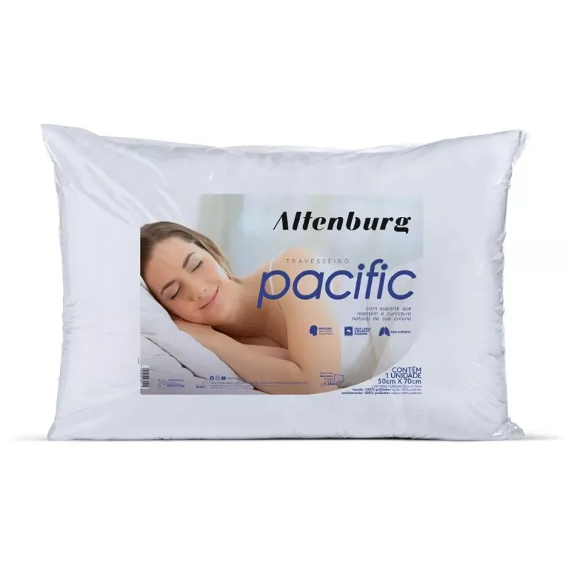Travesseiro Conforto Altenburg Pacific 50x70cm - Altenburg