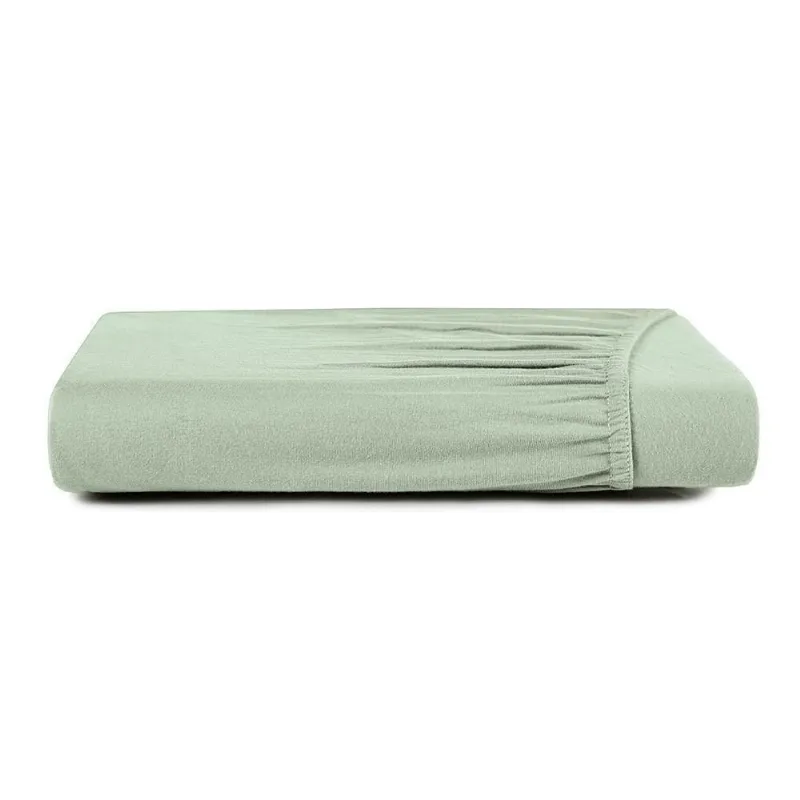 Lençol Com Elástico Queen Altenburg Cetim 300 Fios Verde - Altenburg