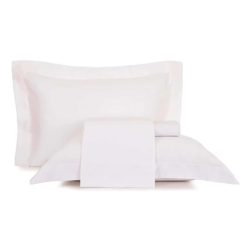 Jogo de Cama Casal Altenburg Cetim 300 Fios Branco - Altenburg