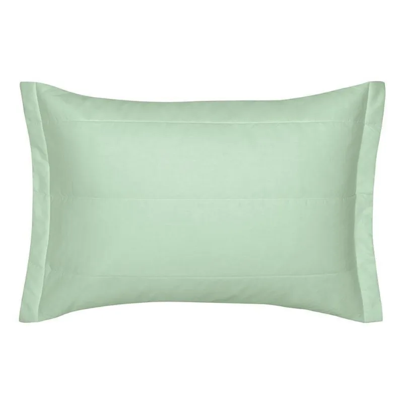Porta Travesseiro 50cm X 70cm Altenburg Algodão Lux 200 Fios Verde Claro