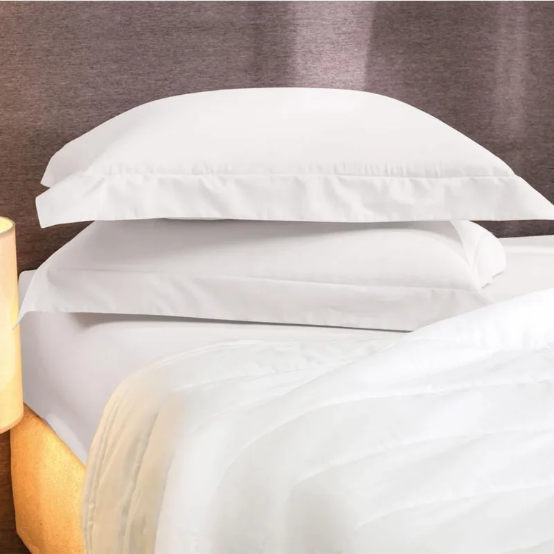 Lençol Com Elástico Solteiro Altenburg Algodão Lux 200 Fios Branco