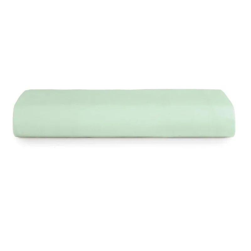 Lençol Com Elástico King Altenburg Algodão Lux 200 Fios Verde Claro - Altenburg - Cama, Mesa E Banho