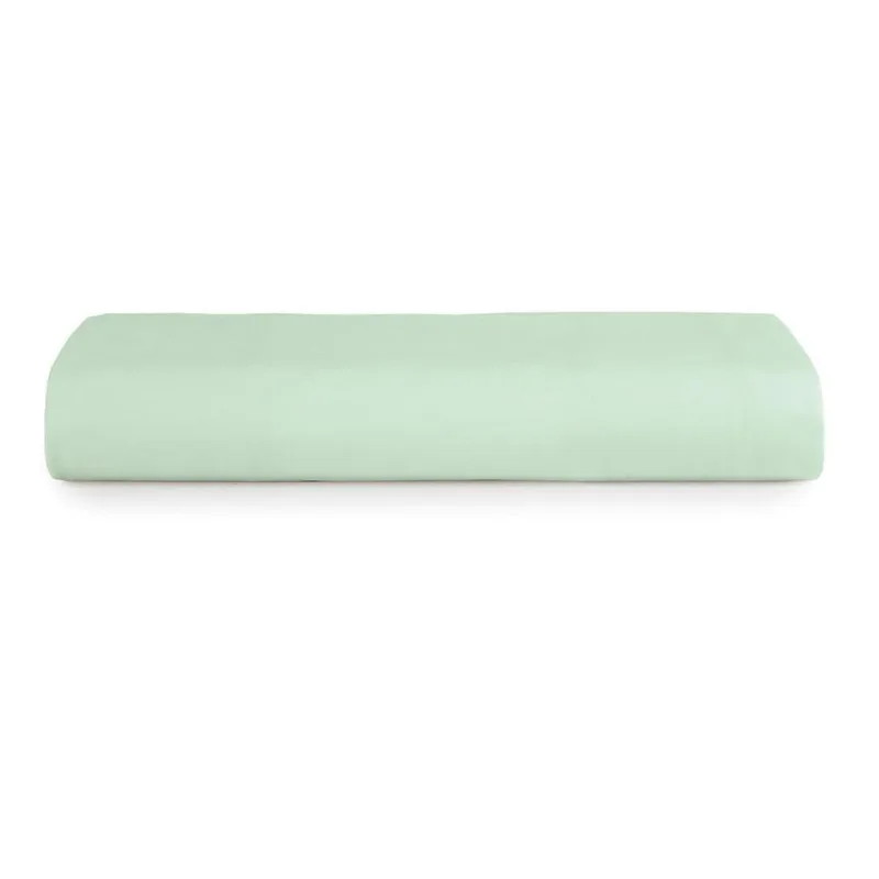 Lençol Com Elástico Casal Altenburg Algodão Lux 200 Fios Verde Claro - Altenburg