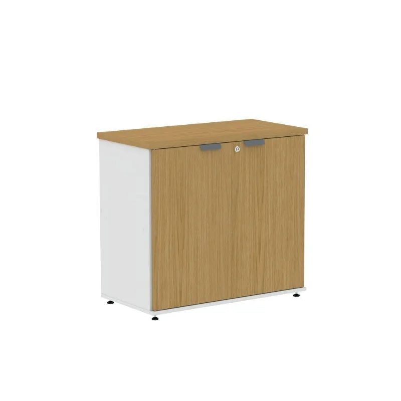 Armário Baixo Samba 2 Portas 1 Prateleira MDP BP 79,2CM Branco Pandin Móveis