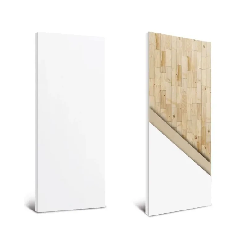 Folha de Porta Lisa Sólida HDF Pinus Branco Primer JB Paes Folha de Porta Sólida HDF Pinus Primer 210x92cm