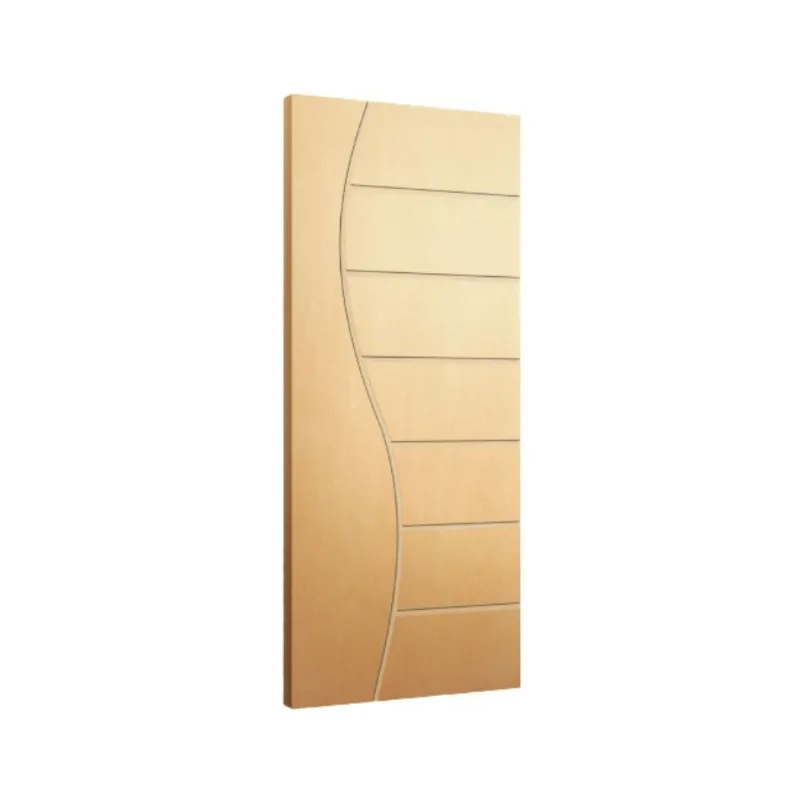 Folha de Porta Frisada Sarrafeada HDF Pinus Angelim FR10 JB Paes Folha de Porta Frisada Sarrafeada HDF Pinus Angelim FR10 210x70cm