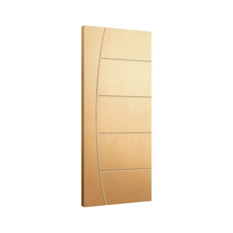 Folha de Porta Frisada Sarrafeada HDF Pinus Angelim FR09 JB Paes Folha de Porta Frisada Sarrafeada HDF Pinus Angelim FR09 210x80cm