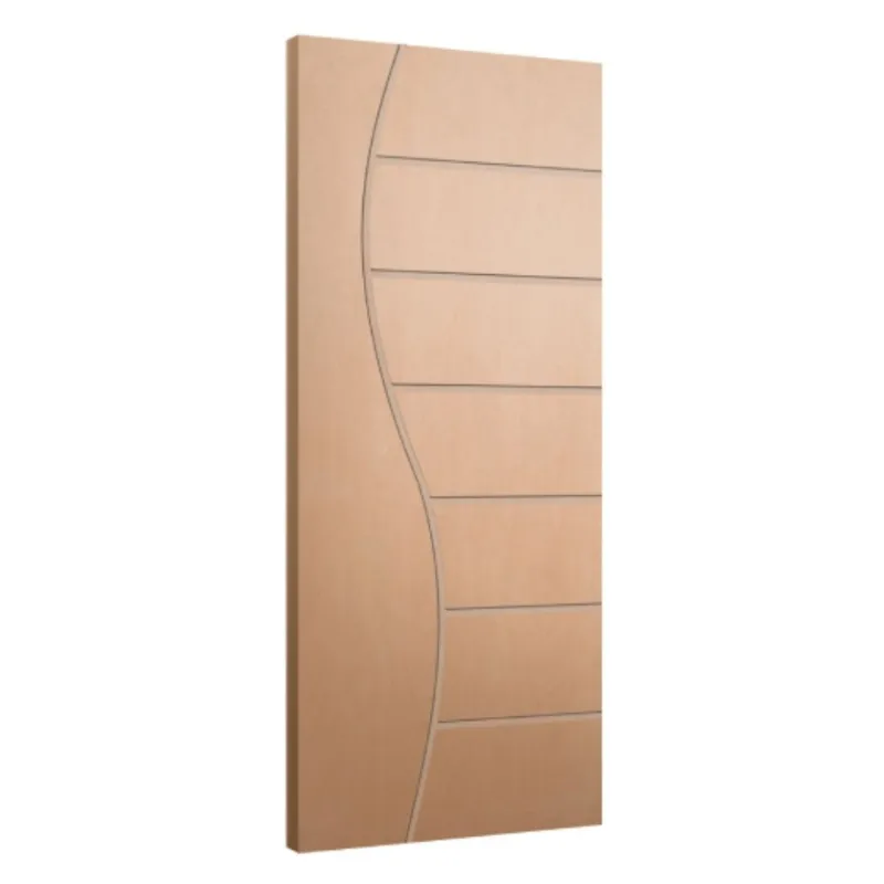 Folha de Porta Frisada Sarrafeada MDF Curupixá Amazônia FR10 JB Paes Folha de Porta Frisada Sarrafeada MDF Curupixá Amazônia FR10 210x80cm