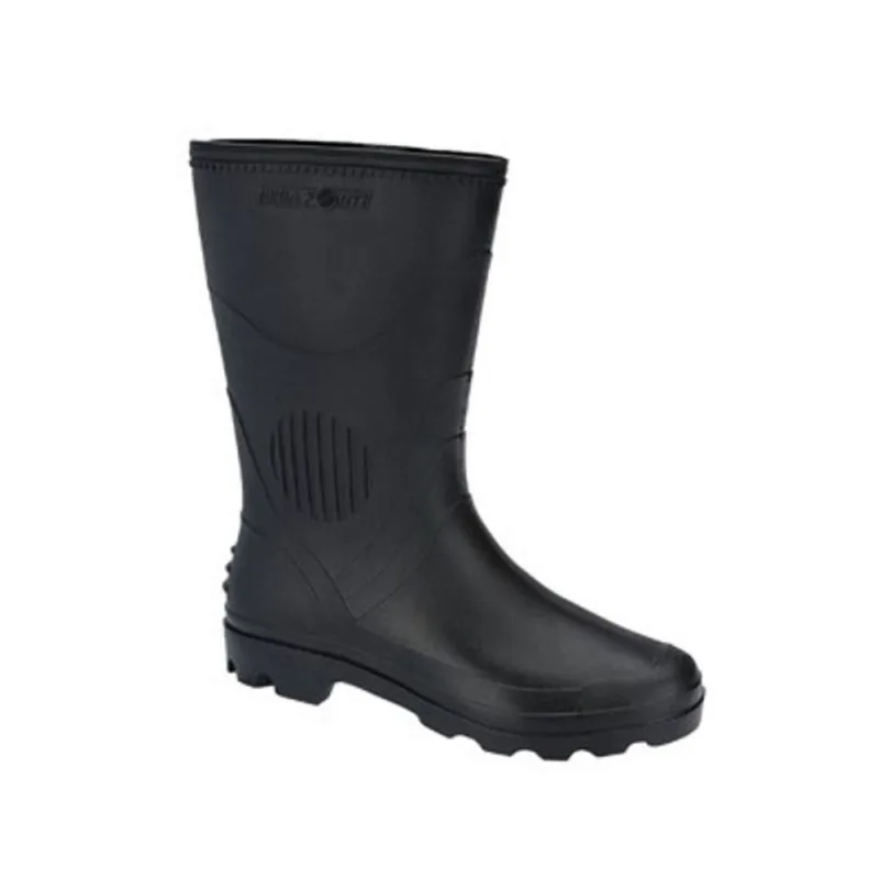 Bota pvc grendene preta pega forte 43