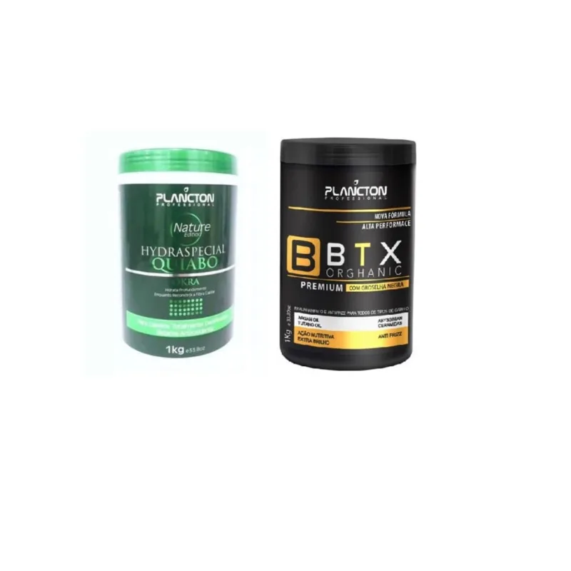 Botox Plancton Premium Groselha Negra + Quiabo Hidrataçao