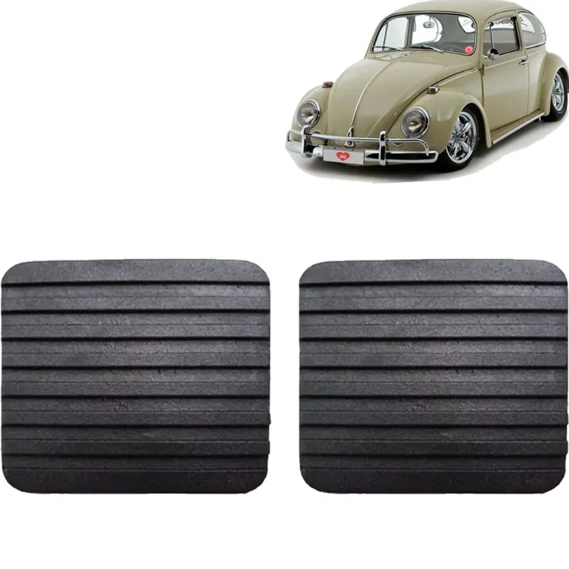 Kit Capa Pedal Embreagem Freio Fusca Brasilia Kombi 59 A 75