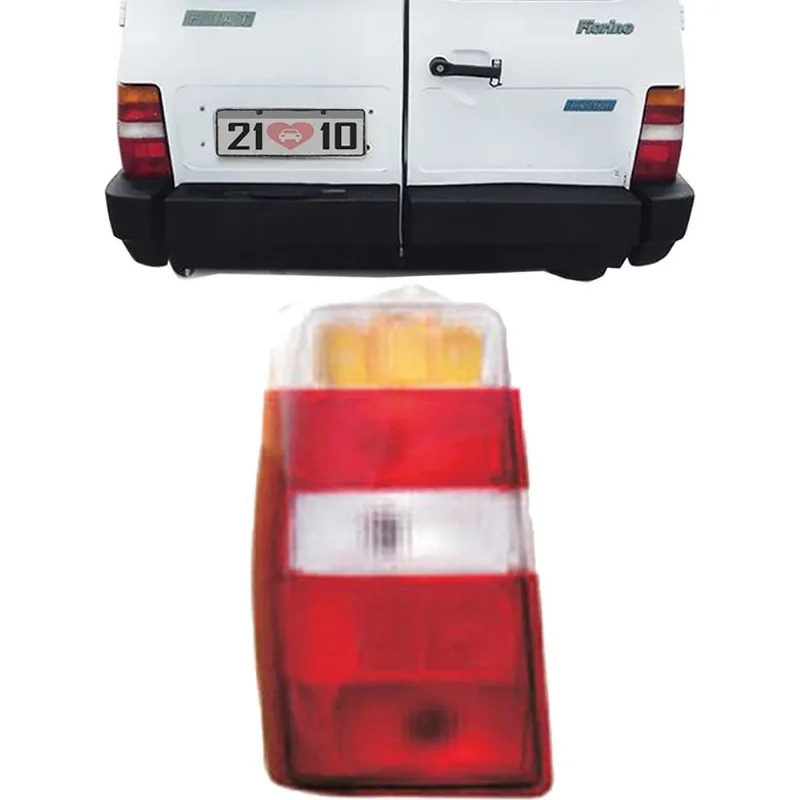 Lanterna Traseira Fiorino Elba 05 06 07 08 09 PlÁStico Le