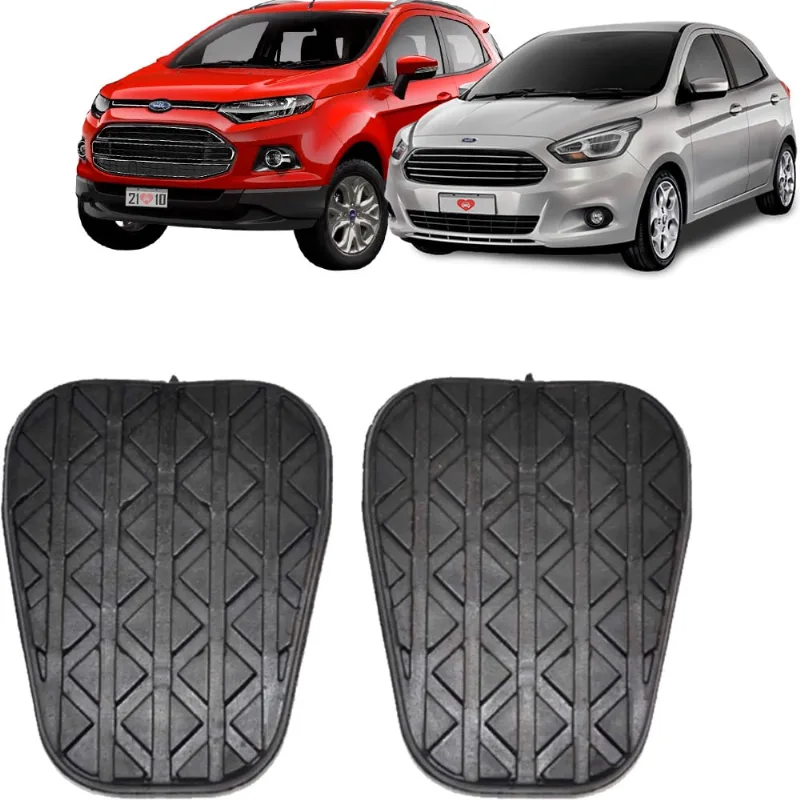 Capa Pedal Freio Embreagem Fiesta Ka Ecosport 2012 a 2018