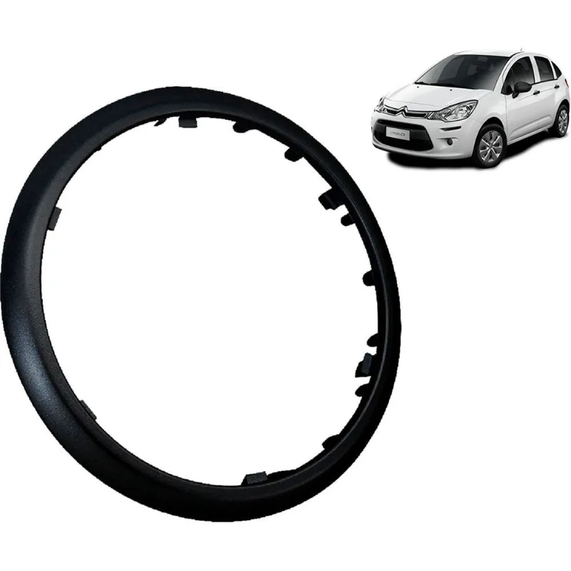 Aro da Coifa de Câmbio Externo C3 02 a 20 Preto