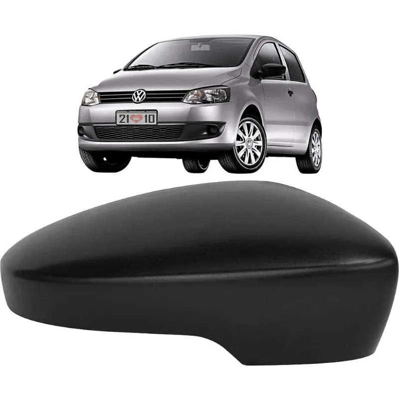 Capa de Retrovisor Gol Fox Up 10 a 17 com Seta Preta Ld