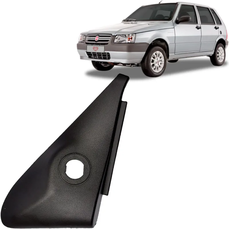 Acabamento Interior Retrovisor Uno Flex 04 a 13 4pt Remot Ld