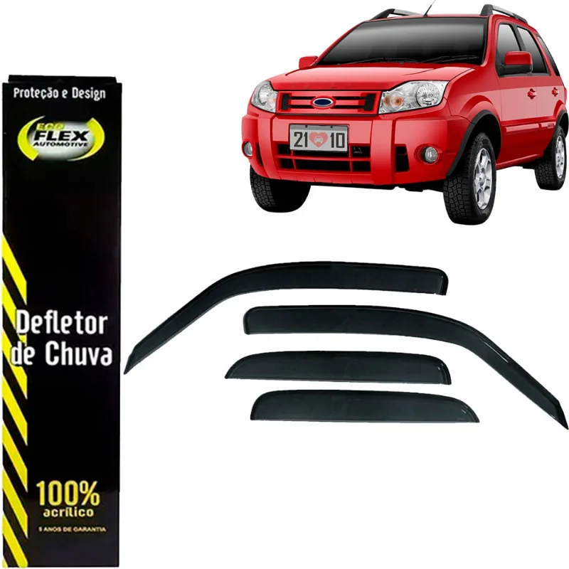 Calha De Chuva Ecosport 2003 A 2012 4p