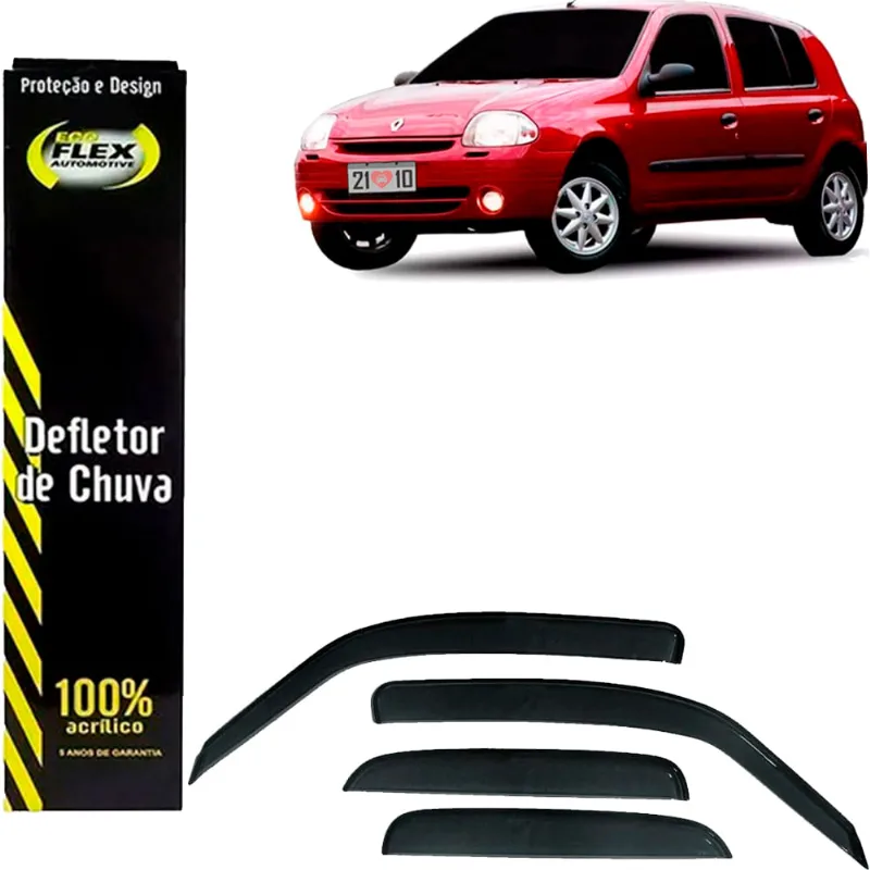 Calha De Chuva Clio 2000 A 2016 4p