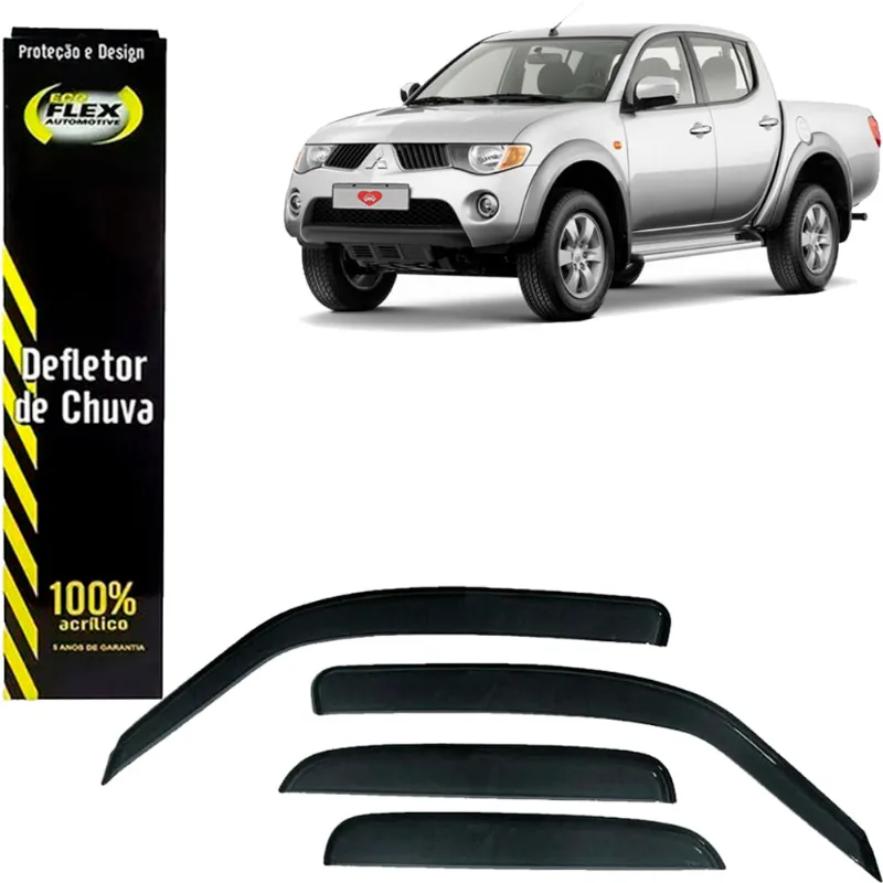 Calha De Chuva L200 Triton 2007 2015 4p