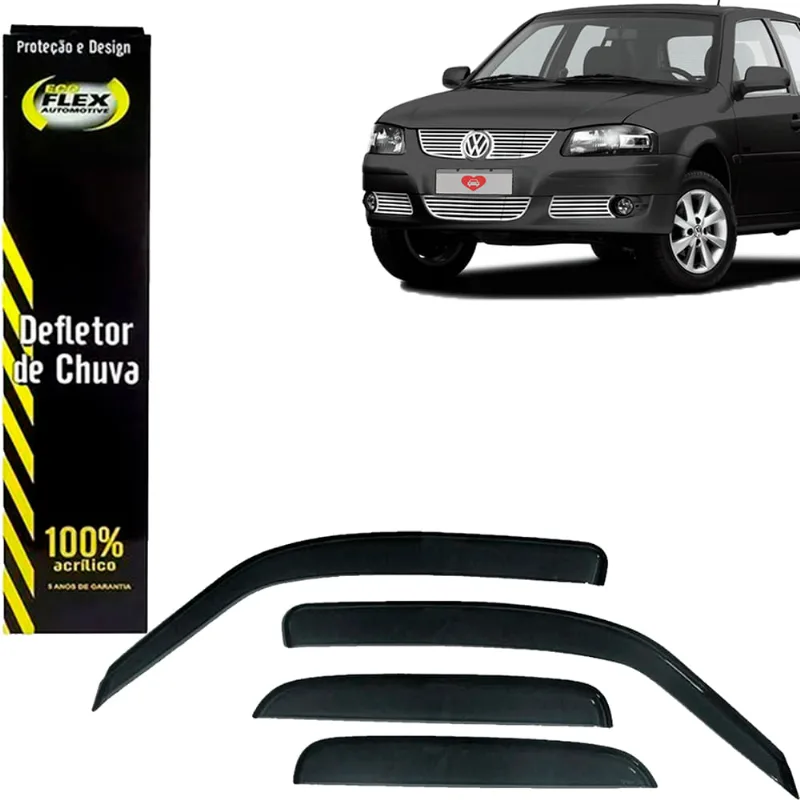 Calha De Chuva Gol Bola E Parati G2/G3/G4 1998 A 2014 4p