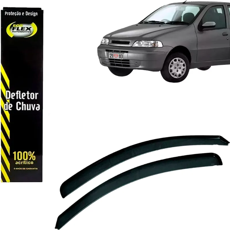 Calha De Chuva Palio 1996 A 2011/Strada 1996 A 2017 2p