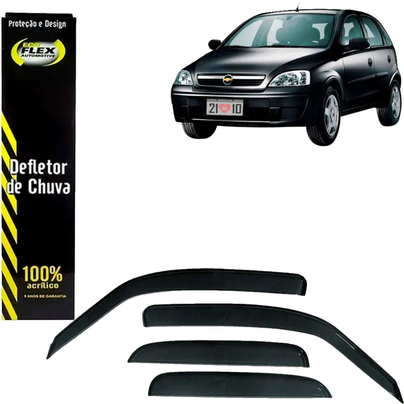 Calha De Chuva Corsa Hatch / Sedan 2003 A 2012 4p
