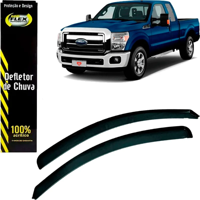 Calha De Chuva F-250/F-350 Cab. Simples 99/11 2p