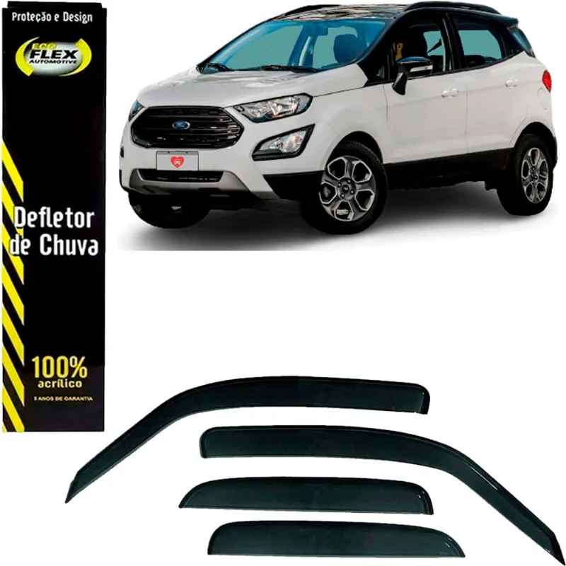 Calha De Chuva Interica New Ecosport 2018 A 2020 4p