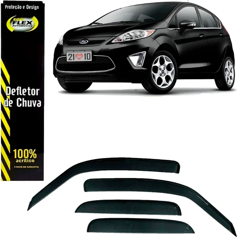 Calha De Chuva Interica New Fiesta Hatch 11/19 4p