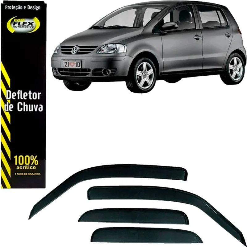 Calha De Chuva Interica Fox/Crossfox/Spacefox 4p