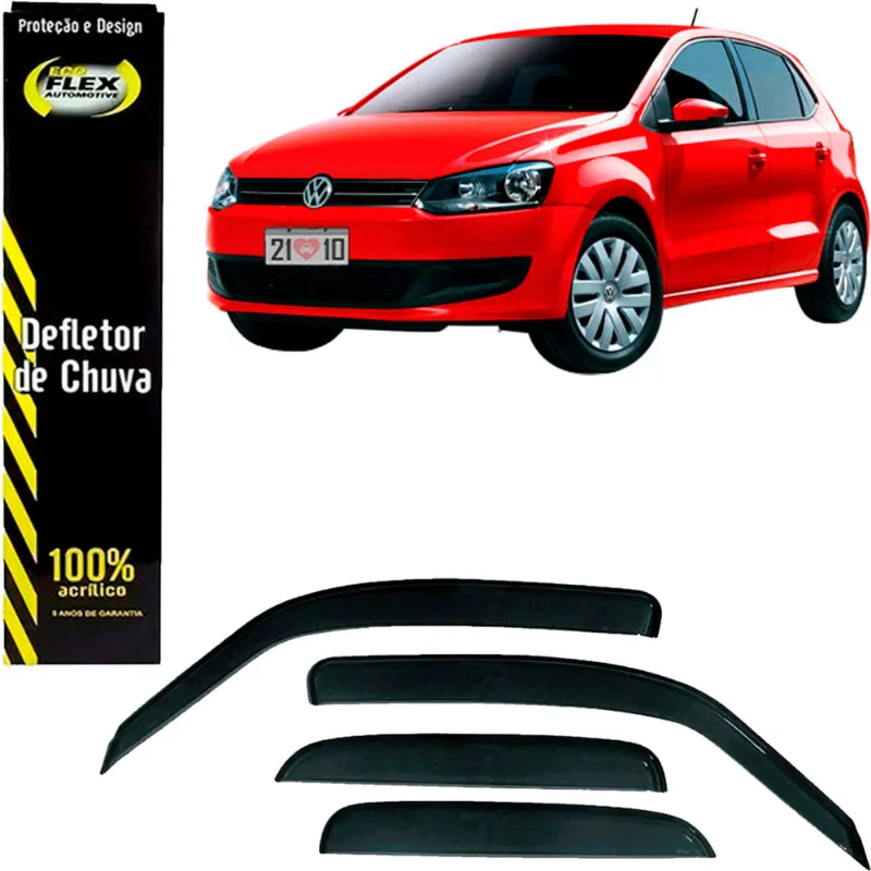 Calha De Chuva Interica Polo Hatch 17/18 4p