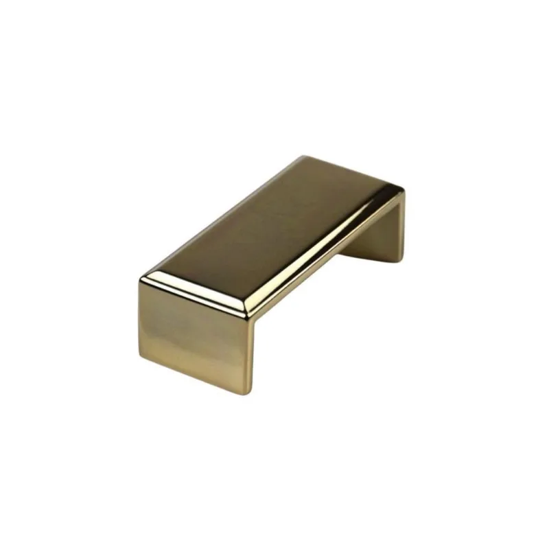 Puxador Creta Zen Gold Dourado Brilhante 64 Mm Zp3949. A00