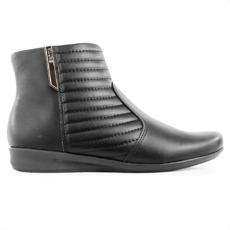 Bota Via Uno Cano Curto Feminina
