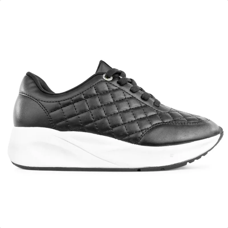 Tênis Via Uno Moda Plataforma Feminino - Via Uno