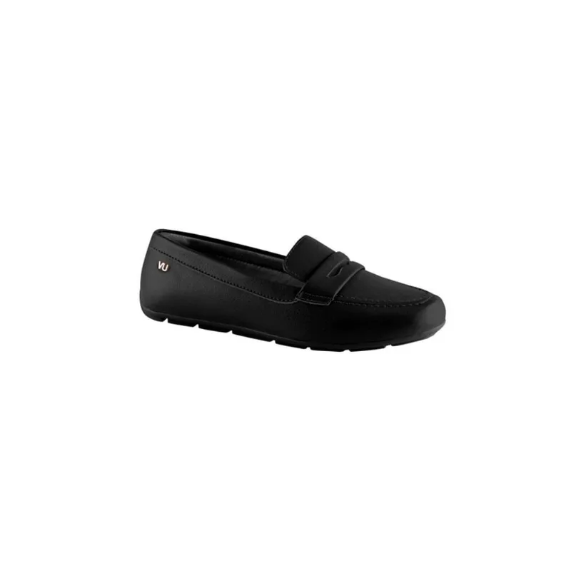 Mocassim Feminino Via Uno Preto - Via Uno