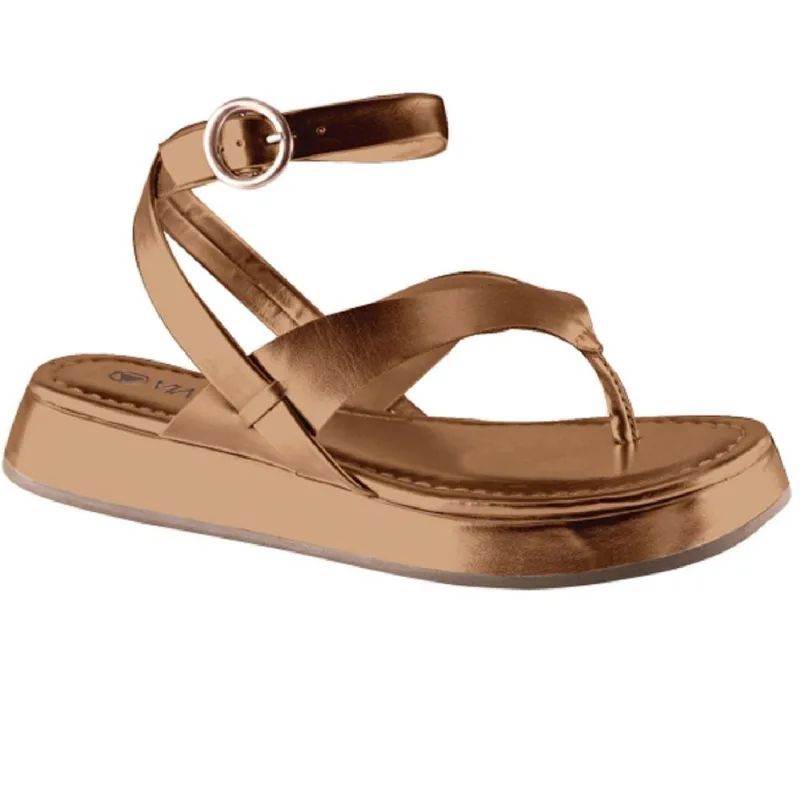 Papete Via Uno Flat Form Ref 803025sdavv Bronze 036