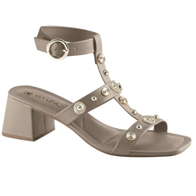 Sandalia Via Uno Salto Bloco Ref 855040ssavv Chino/mest Rr Chino 037