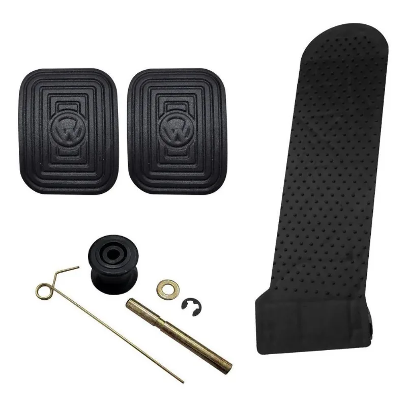 Kit De Pedais Pedaleira De Freio Embreagem Fusca Parcial